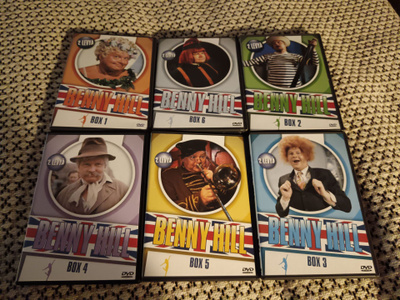 Benny Hill boksit 1-6 dvd