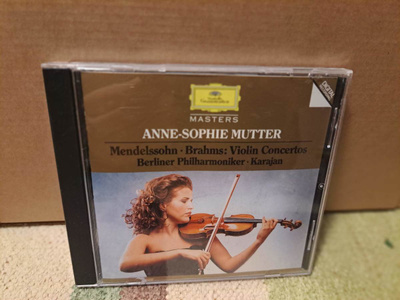 Mendelssohn,Brahms:Violin concertos-Anne-Sophie Mutter CD