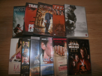 29 Dvd elokuvaa