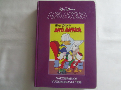 Aku Ankka-Kirja  Näköispainos 1958