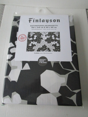 Finlaysonin satiinipussilakanasetti, Floora, 2 kpl
