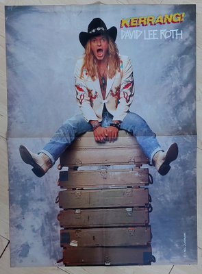 David Lee Roth / Van Halen : Juliste aivan 90 -luvun alusta