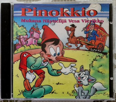 PINOKKIO - äänikirja - CD [Mukana näyttelijä Vesa Vierikko]