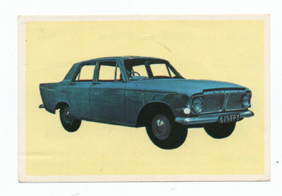 Purkkakuva Hellas n:o 64 FORD ZEPHYR 6 Purukumikuva