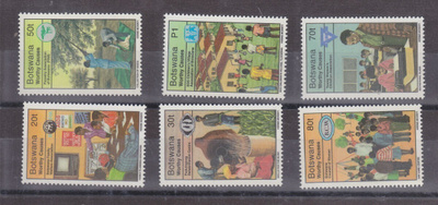 Botswana 1998 hyväntekeväisyysjärjestöjä.