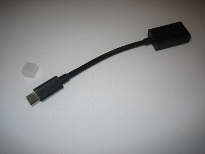 MiniDisplayPort -> DisplayPort Adapteri