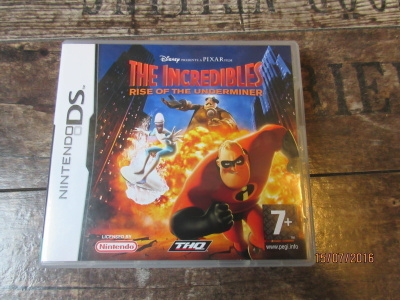 NDS The Incredibles - Rise of The Underminer CIB