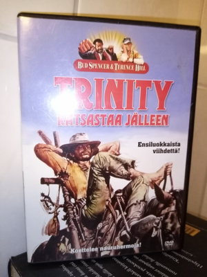 DVD TRINITY RATSASTAA JÄLLEEN ( SIS POSTIKULU )