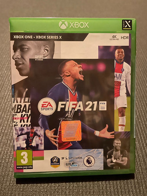 FIFA 21 XBOX ONE /XBOX SERIES X - UUSI