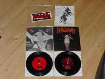 HELLDEVILS 1st 2 x EP -1996 -PSYCHOBILLY-COWPUNK #d/666