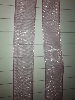 500cm pinkki organtza nauhaa