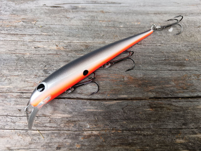 TJR kuha 130mm "hopea/fl.oranssi" 