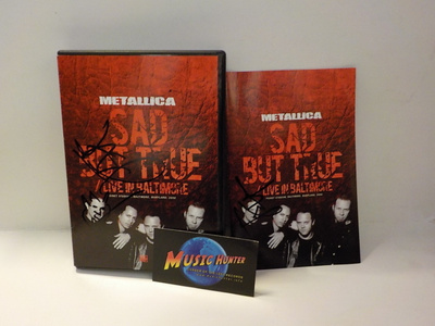 METALLICA - SAD BUT TRUE DVD + JASON NEWSTED NIMMARI