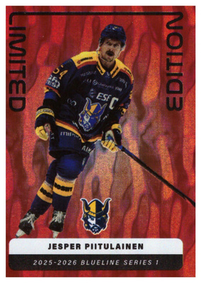 JESPER PIITULAINEN Jukurit 25-26 Limited Edit. Blast.Box #4