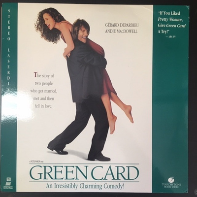 Green Card LaserDisc