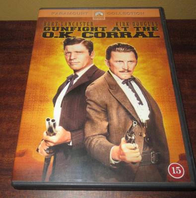 Gunfight At The O.K.Corral dvd Western v. 1957