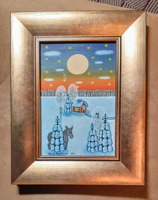 Anita Backlund "Hirvi piilossa"