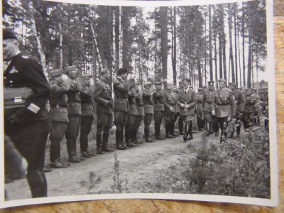 Adolf Hitler Mannerheimin 75v. synttärillä 4.6-1942