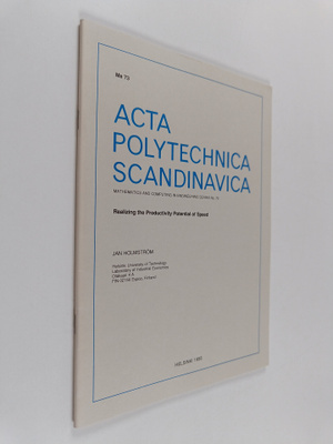 Jan Holmström : Realizing the Productivity Potential of S...