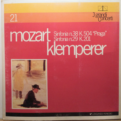 Mozart Klemperer Sinfonia N.38 K.504 "Praga" Sinfonia N.29LP