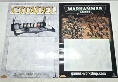 2kpl Warhammer julisteita (A3, 2012)