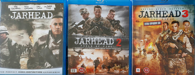 JARHEAD 1 - 3  BLU-RAY