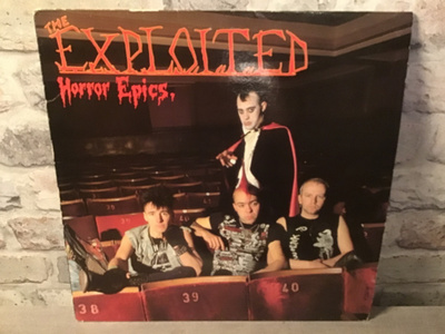 THE EXPLOITED: Horror Epics Lp levy