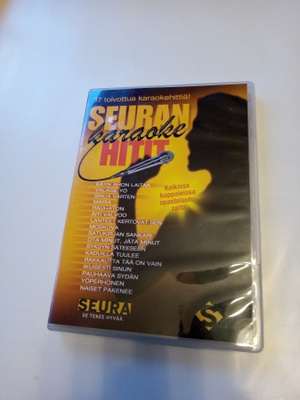KARAOKE DVD: SEURAN KARAOKEHITIT ( Sis.postikulut )