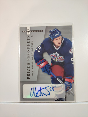2005-06 Fleer Hot Prospects Auto #197 Ole-Kristian Tollefsen