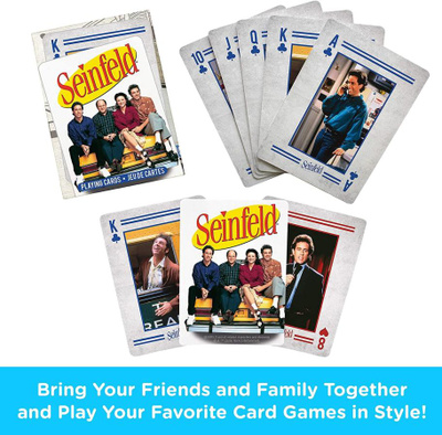 SEINFELD PHOTOS PLAYING CARDS	(16 020)	pelikortit