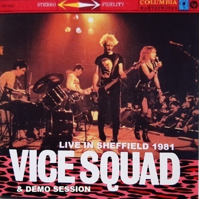VICE SQUAD sheffield 1981 & demo session ...beki bondage