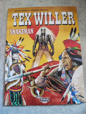 Tex Willer Snakeman värialbumi