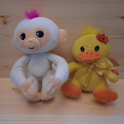 Tipu ja Fingerlings apina pehmolelu