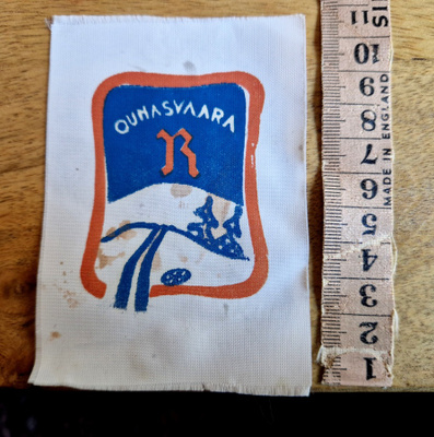 Ounasvaara vintage kangasmerkki
