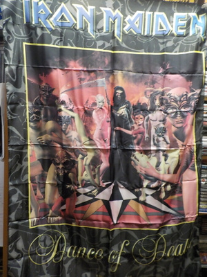 IRON MAIDEN DANCE OF DEATH SEINÄLIPPU (+)