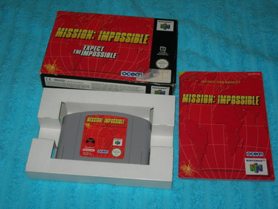 N64 - Mission Impossible "Expect the Impossible" (CIB)