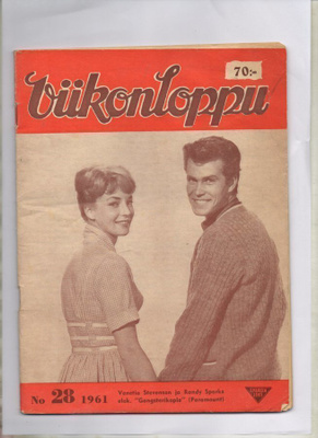 Viikonloppu n:o 28 1961 Harry Aaltosen Musiikkinurkka.