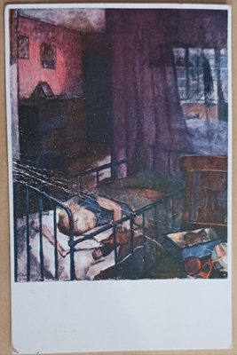 A. Cawén: Nukkuva lapsi, p. 1939 + sotasensuuri