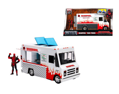 DEADPOOL & TACO TRUCK WHITE	(61 147)	n.21cm, +die cast figur