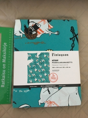 Finlayson pussilakanasetti Saarimuumi sinivihreä