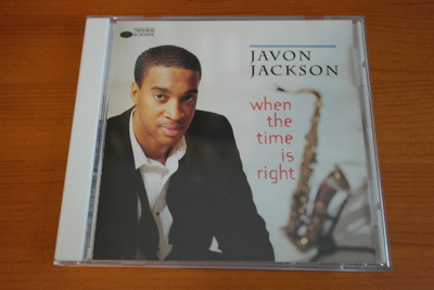 Javon Jackson:When the Time Is Right CD.Hyvä!