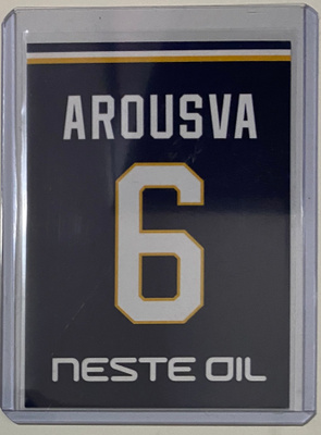 13-14 Espoo Blues Team Issue Neste Oil Santeri Arousva #6
