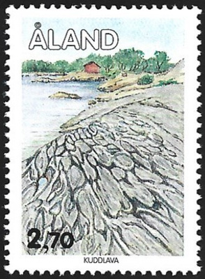 Åland 1993 Yleismerkit - Kallioperä 2,70 mk ** LaPe 076