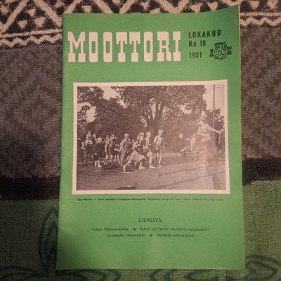 Moottori-lehti, 10/ 1951