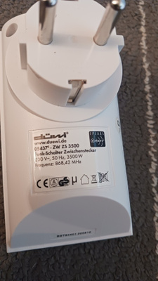 Virtakytkin Düwi ZW ZS 3500