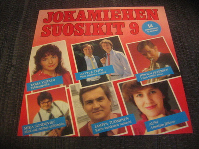 LP - Jokamiehen suosikit 9 (Seija Simola, Jamppa Tuominen...