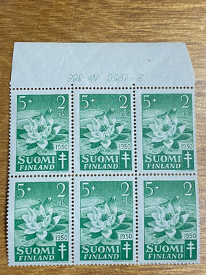 TUB 1950 5MK+2MK NUMERO KUUSILO**