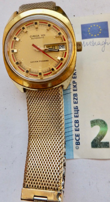 VANHA Kello Circa 101 Automatic Lucien Piccard Sveits KOMEA
