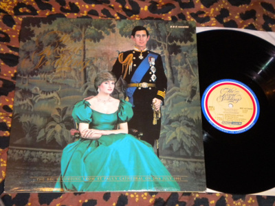 Royal Wedding Of Prince Of Wales & Lady Diana - LP 1981 EX+