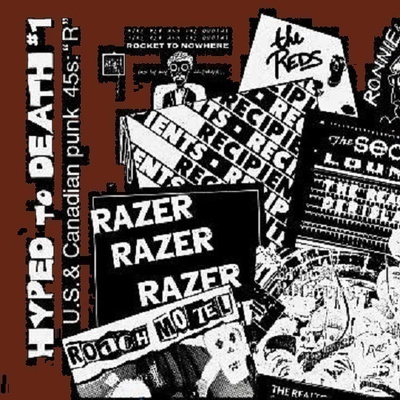 HYPED TO DEATH #1 kokoelma 1975-1984 usa & canada